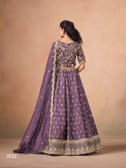 Mehvish Vol 23 Designer Organza Lehenga Choli Collection - Image 3