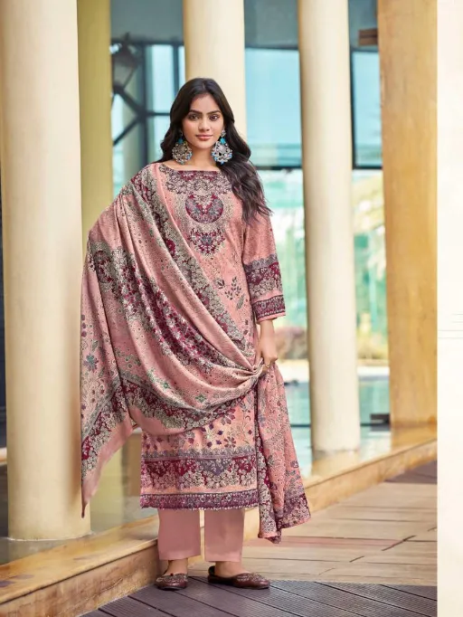 Mumtaz Veda Wholesale Jam Satin Digital Prints Dress Material Collection