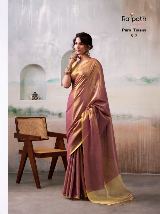 Rajpath Anvika Handloom Tissue Silk Saree Collection
