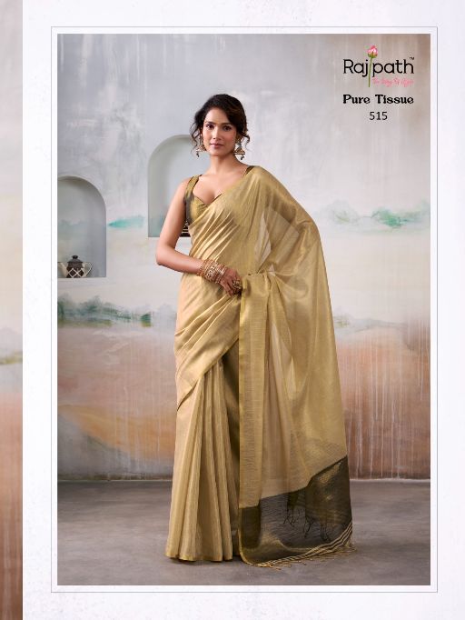 Rajpath Anvika Handloom Tissue Silk Saree Collection - Image 5