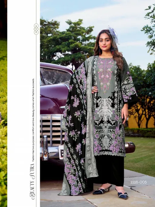 Romani Needle Wonder Vol 3 Cotton Digital Style Print Cotton Dress Material
