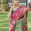 Satani 35015 Banarasi Soft Silk Saree Festival Collection