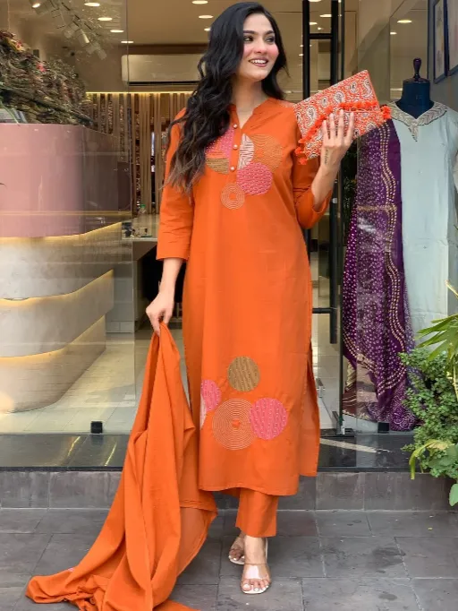 Satkashmira 01 Wholesale Rayon Slub Fancy Kurti With Bottom Dupatta Catalog