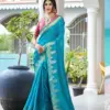Shubh Shree Creation Durva Wholesale Alfino Chiffon Jacquard Saree