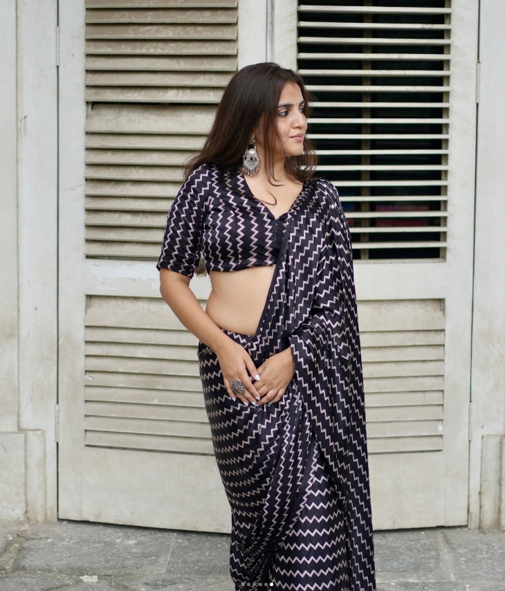 Sudha New Design Launch Digital Print Japan Satin Saree Catalog