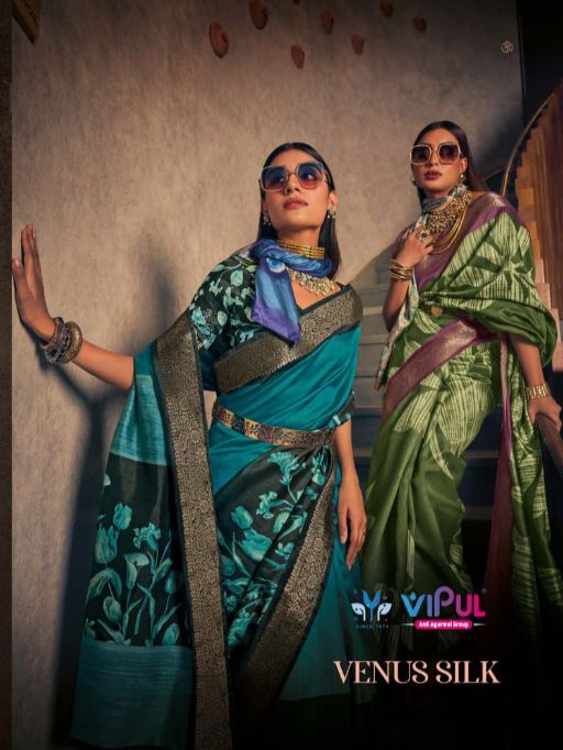 VIPUL Venus Bhagpuri Silk Sarees Collection (9)