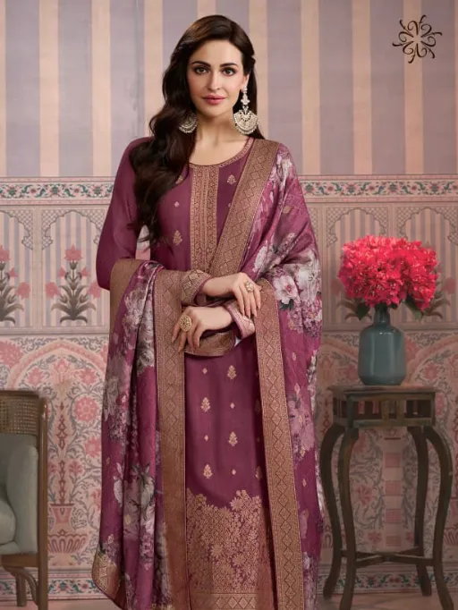 Vinay Kervin Ananta Vol 4 Wholesale Viscose Pashmina Salwar Kameez Catalog - Image 4