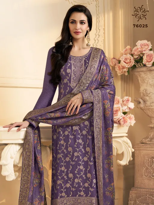 Vinay Kervin Ananta Wholesale Viscose Pashmina Salwar Kameez
