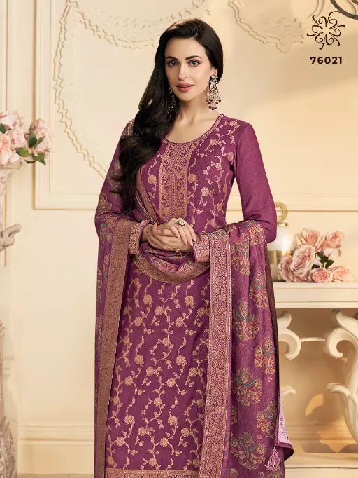 Vinay Kervin Ananta Wholesale Viscose Pashmina Salwar Kameez - Image 3