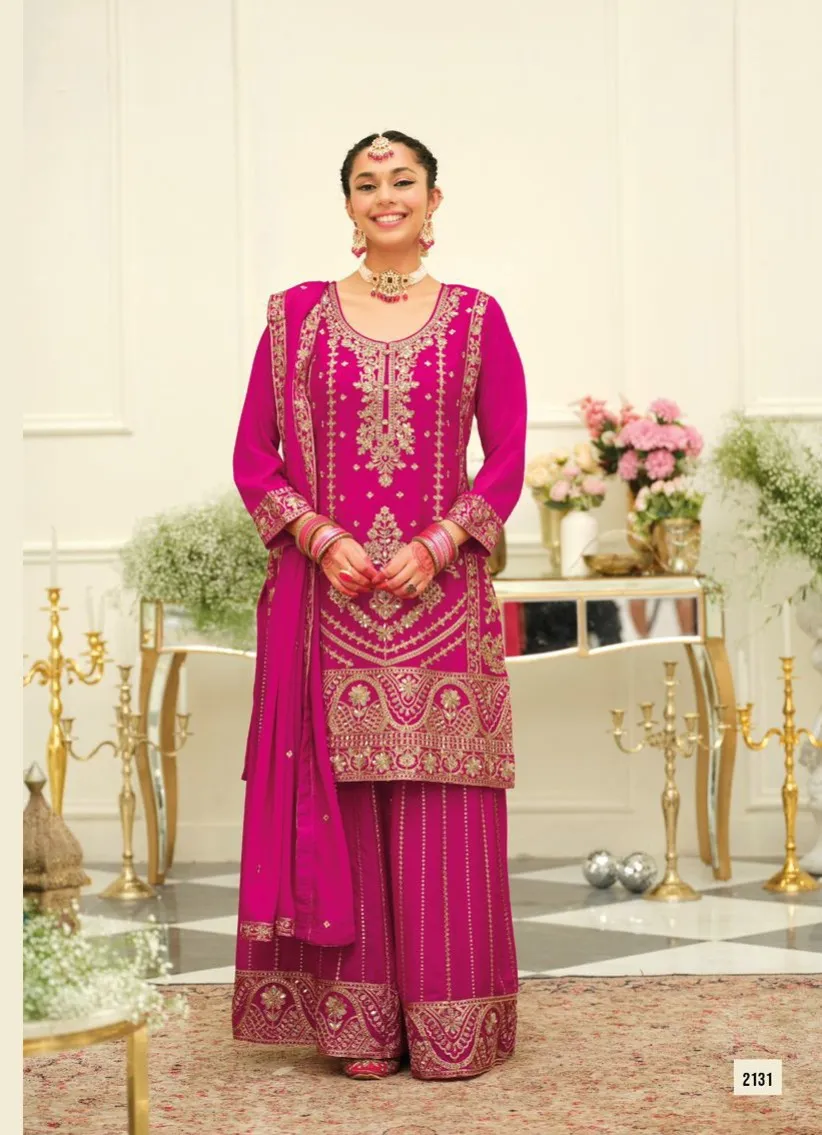 Eba Maisha Chinon With Embroidered Work Readymade Set