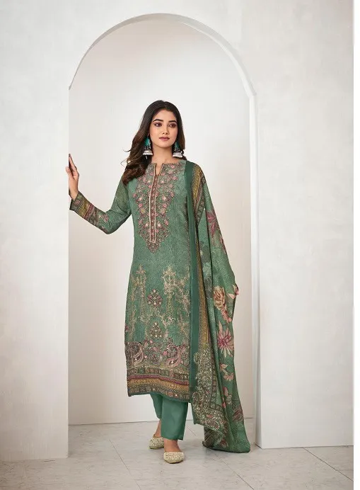Glossy Simar Musq Designer Crepe Digital Printed Salwar Suit