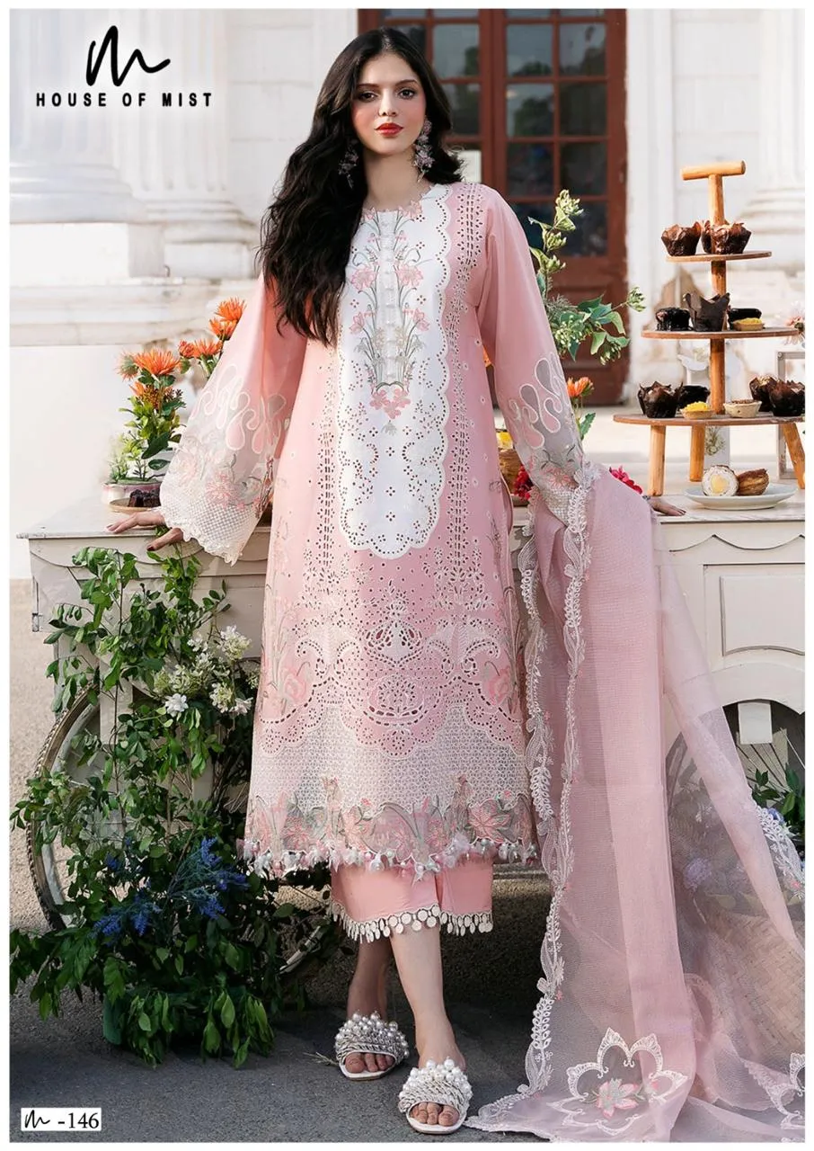 House Of Mist Ghazal vol 15 Cotton Dress Material