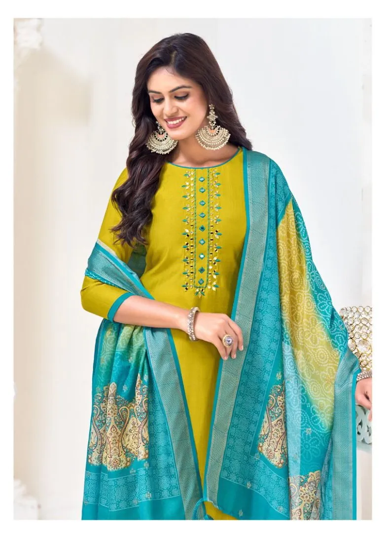 Vishnu Alavira Vetican Fancy Dress Material