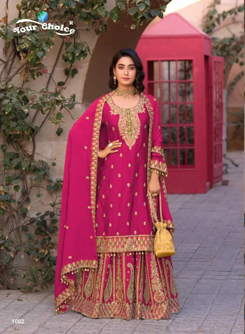 Your Choice Gold Vol 1 Chinon Salwar Kameez Suits