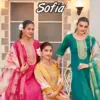 AANCHI Sofia Readymade Wholesale Flair Pure Shimmer Anarkali Kurti