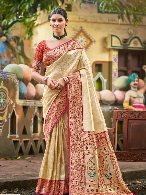 Bunawat Devyani Silk Vol-6 Kanjivaram Silk Saree - Image 2
