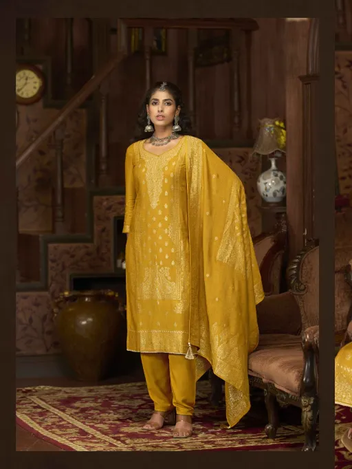 FOURDOTS EMMIE Wholesale Viscose Pashmina Salwar Suit Collection - Image 3