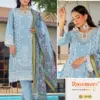 Fepic Rosemeen 2019 Pure Cotton Embroidered Pakistani Suit