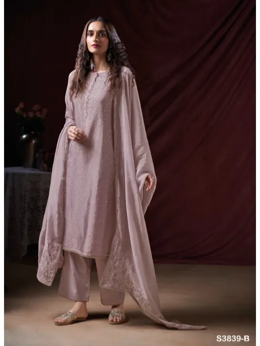 Ganga Maysha 3839 Wholesale Designer Silk Salwar Kameez Collection - Image 2