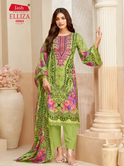 Jash Elliza Vol 49 Wholesale Cotton Printed Dress Material Collection - Image 9