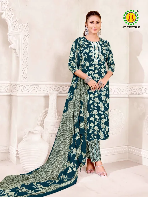 Jt Namirah Vol 5 Wholesale Cotton Printed Dress Material Collection