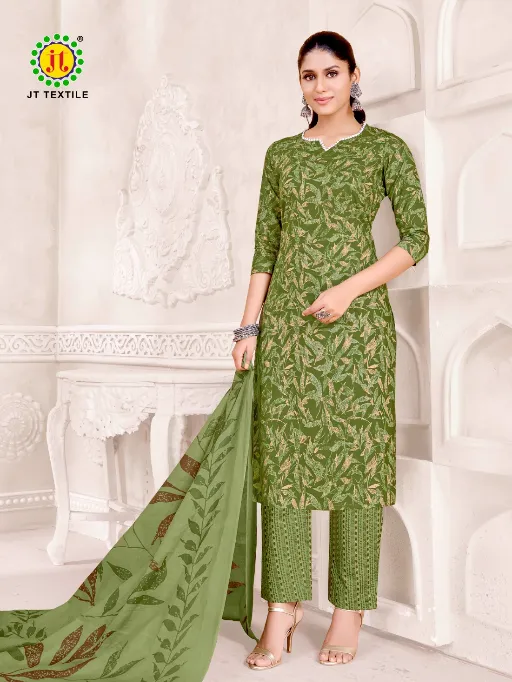 Jt Namirah Vol 5 Wholesale Cotton Printed Dress Material Collection - Image 3
