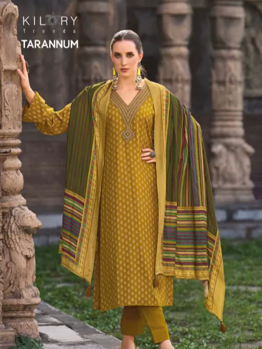 KILORY TRENDS Wholesale Tarannum Pure Viscose Pashmina Salwar Kameez - Image 6