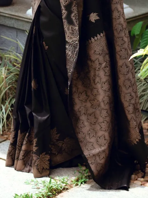 KP-R CREATION KP-R 199 Soft Lichi Silk Saree Catalog - Image 4