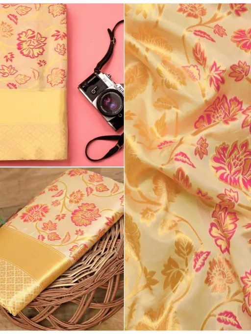 KP-R Creation 008 Lichi Silk Saree Collection