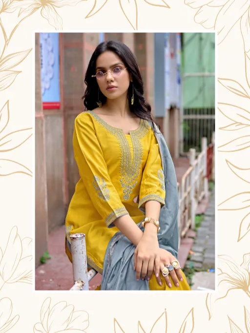 Kadlee Khanak Wholesale Readymade Designer Salwar Suit Catalog - Image 7