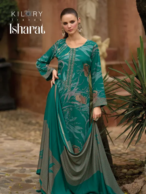 Kilory Trends Isharat Wholesale Pure Viscose Pashmina Salwar Suit Collection - Image 6