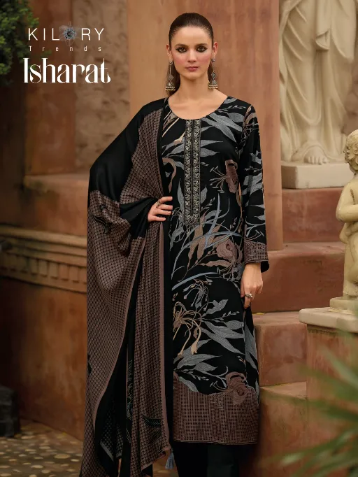 Kilory Trends Isharat Wholesale Pure Viscose Pashmina Salwar Suit Collection