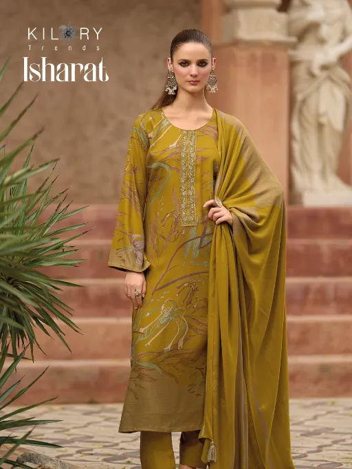 Kilory Trends Isharat Wholesale Pure Viscose Pashmina Salwar Suit Collection - Image 2