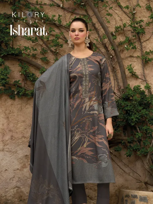 Kilory Trends Isharat Wholesale Pure Viscose Pashmina Salwar Suit Collection - Image 4