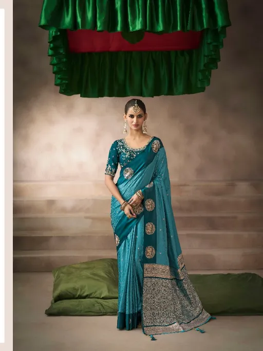 Kira Kalki Pylure Satin Silk Saree Collection - Image 12