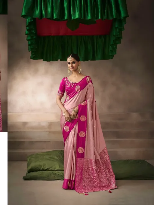 Kira Kalki Pylure Satin Silk Saree Collection - Image 3