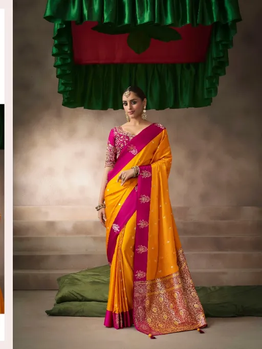 Kira Kalki Pylure Satin Silk Saree Collection - Image 8