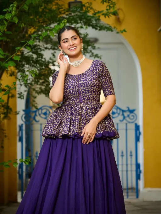 LW-7137 Fendy Embroidered Stitched Lehenga Choli Catalog - Image 2