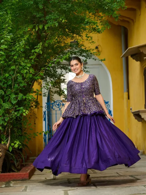 LW-7137 Fendy Embroidered Stitched Lehenga Choli Catalog - Image 6