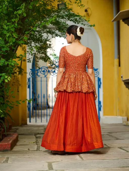 LW-7137 Fendy Embroidered Stitched Lehenga Choli Catalog - Image 8