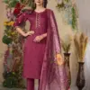 Lila 08 Readymade Wholesale Viscose Roman Silk Salwar Suit Collection