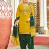 Mukesh Patiyala Readymade Wholesale Silk Embroidered Patiala Suit Catalog