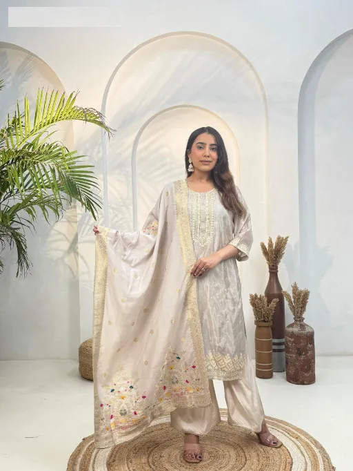 Naisha K 362 Readymade Wholesale Ho Muslin Festival Wear Salwar Suit - Image 3