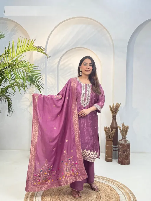 Naisha K 362 Readymade Wholesale Ho Muslin Festival Wear Salwar Suit - Image 5