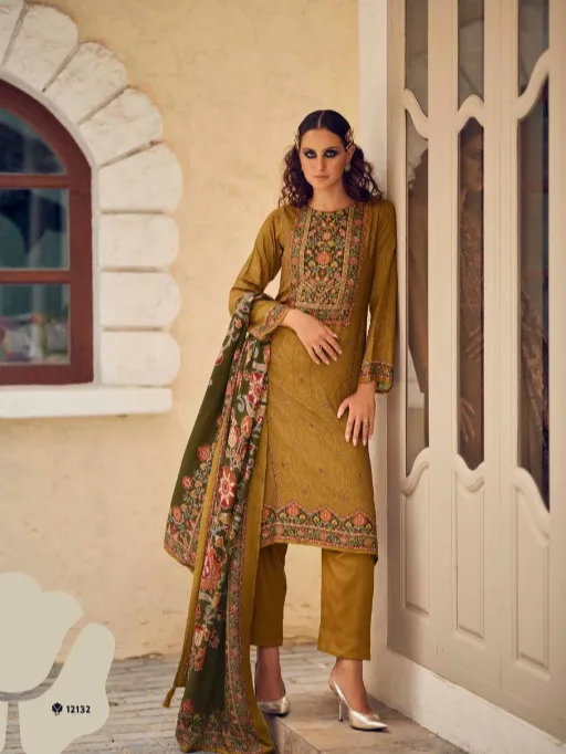 PRM TRENDZ Prm Rose Wholesale Viscose Pashmina Salwar Suit - Image 2