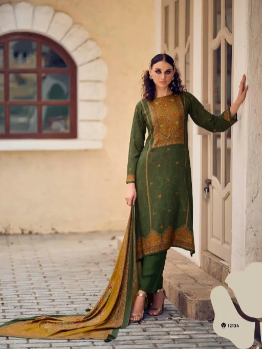 PRM TRENDZ Prm Rose Wholesale Viscose Pashmina Salwar Suit - Image 3