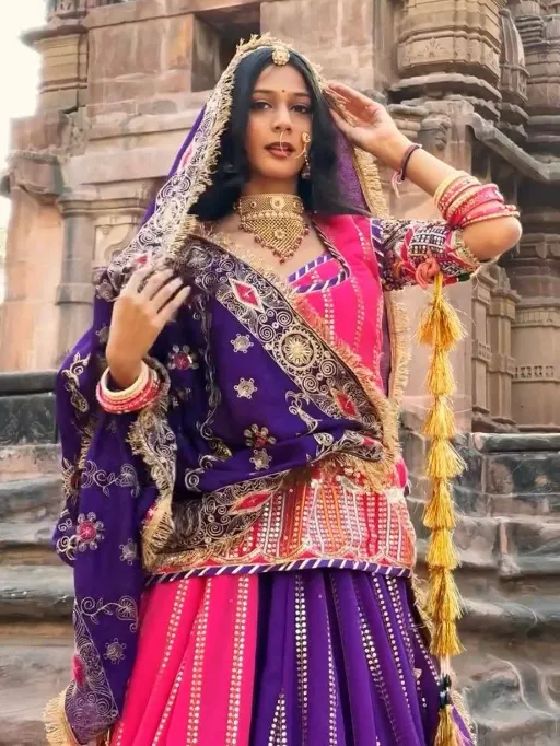 Prisha Creation PC-530 Fox Georgette Embroidered Lehenga Choli