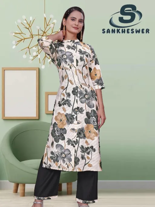 Sankheswer Masti Vol 1 Wholesale Viscose Barline Printed Co Ord Set Collection