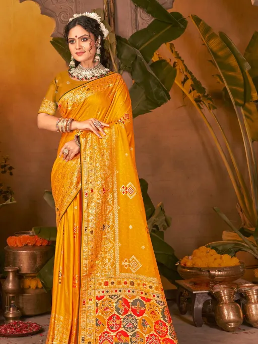 Saroj Kesar Dola Saroski Vol 5 Wholesale Fancy Designer Soft Dola Silk Saree Collection