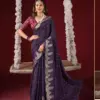 Shubh Shree Tarang Wholesale Chiffon Wedding Wear Saree Collection